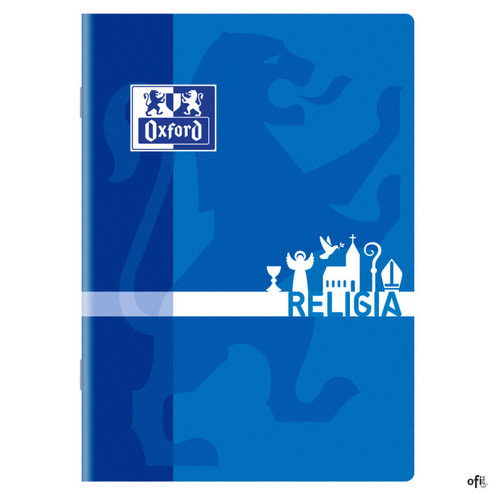 Zeszyt religia A5 60k 90g kratka z marginesem 400150842 OXFORD