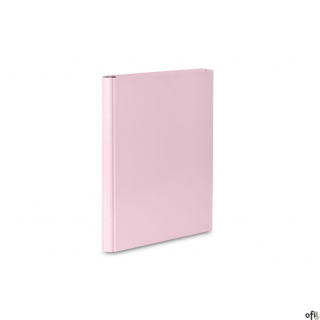 Teczka skrzydłowa z rzepem pastelowa róż VAUPE, 311/10