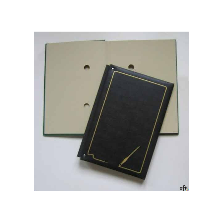 Teczka do podpisu z harm.15k. 920-028 czarna WARTA