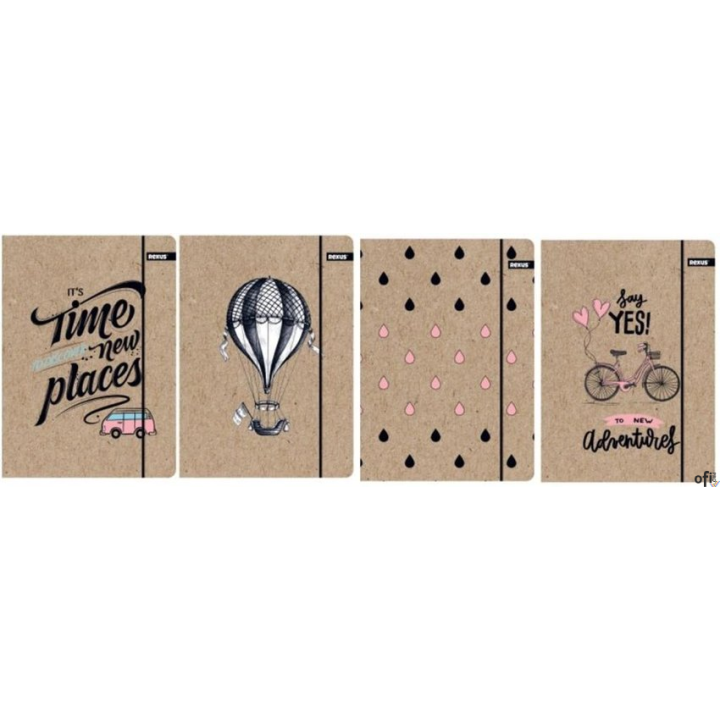 Teczka A4+ z gumką HS KRAFT