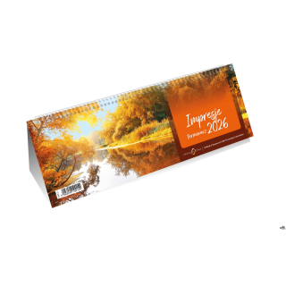 Terminarz IMPRESJE-ze spiralką 2026 Michalczyk i Prokop T-095-2-1 KALENDARZ 290x100mm tygodniowy