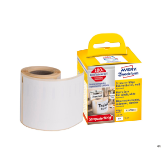 • Etykiety Heavy Duty Avery Zweckform w rolce do drukarek termicznych • Są kompatybilne z: Dymo LabelWriter 300er-, 400er-, 450e