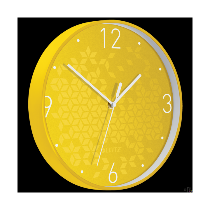 Zegar Leitz WOW, żółty 90150016
