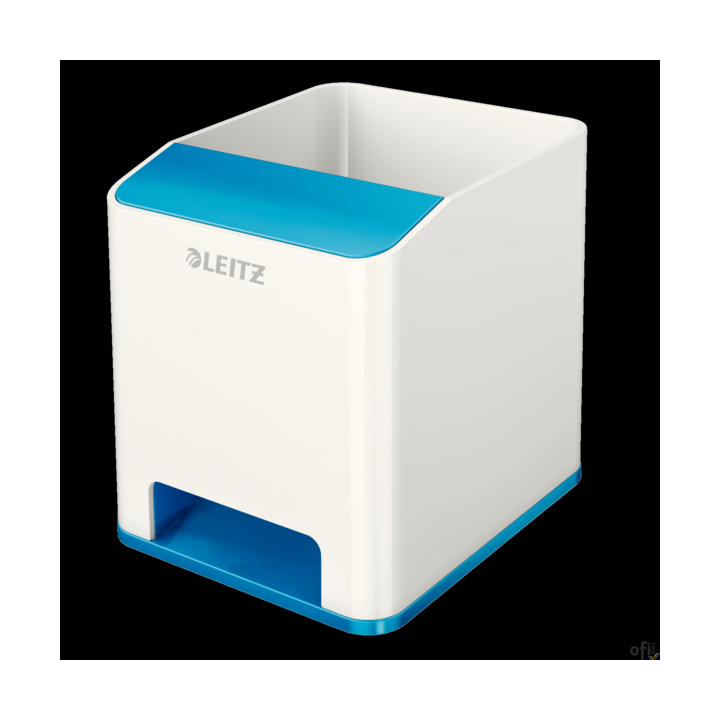 Kubek na długopisy  ze wzmacniaczem dźwięku Leitz WOWUnikalnie zaprojektowany piórnik - przechowuj swoje przybory do pisania w e