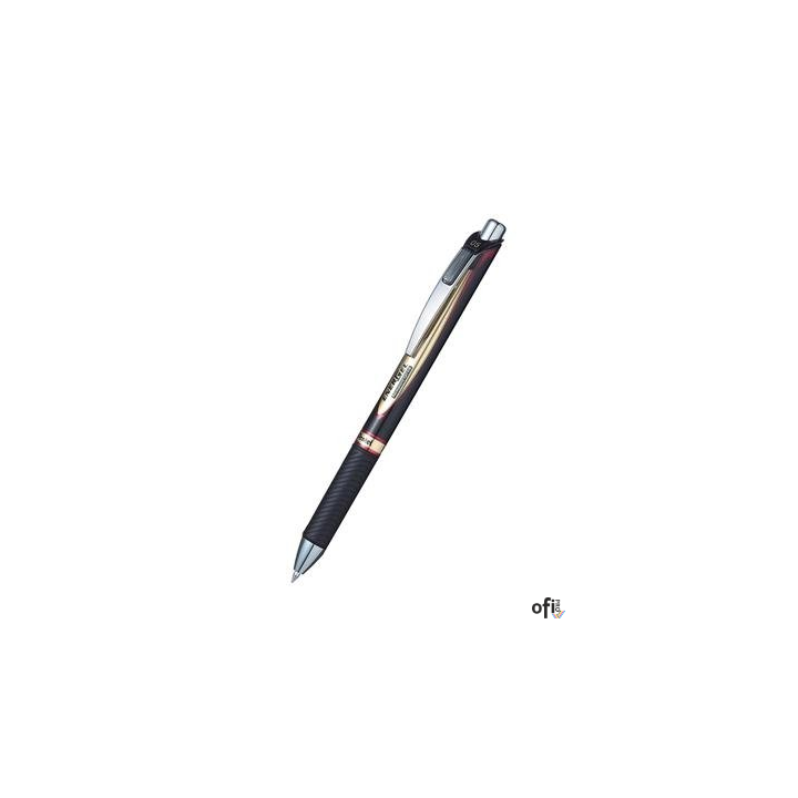 Cienkopis kulkowy 0,5mm ENERGEL DocumentPen czerwony BLP75-B PENTEL