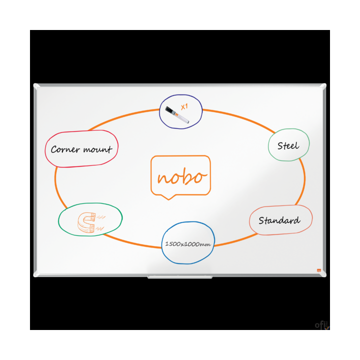 Tablica stalowa Nobo Premium Plus 1500x1000mm 1915158