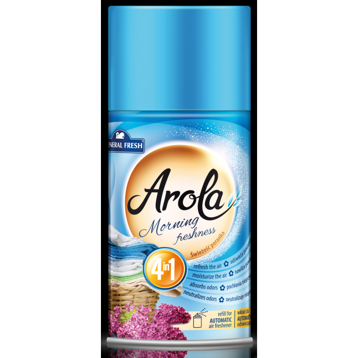 Wkład do odświeżacza AROLA 250ml świeżość poranka GENERAL FRESH  07451