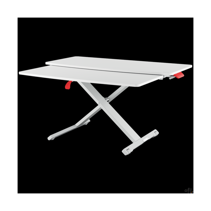 Stanowisko do pracy na stojąco Ergo Cosy z wysuwaną tacą na klawiaturę 65320085 LEITZ