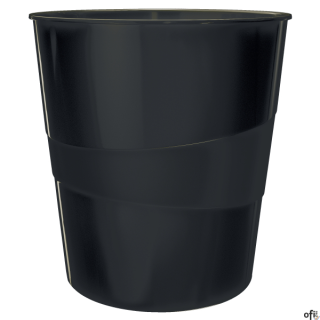 Kosz Recycle, czarny Leitz, 53280095