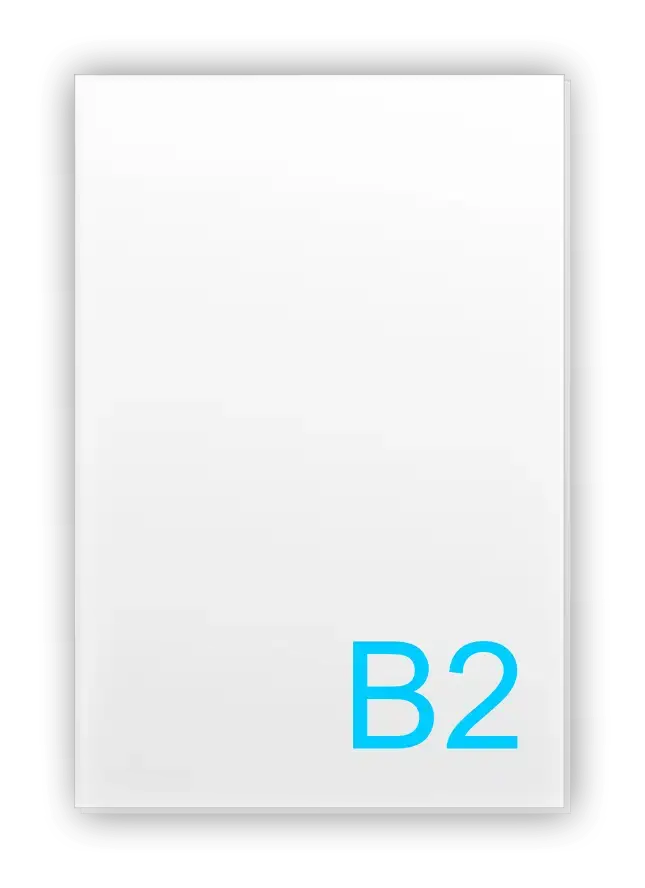 B2 (500 x 700 mm)