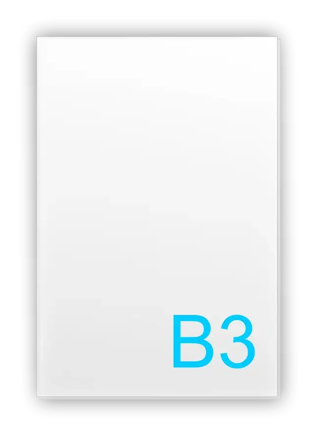B3 (350 x 500 mm)